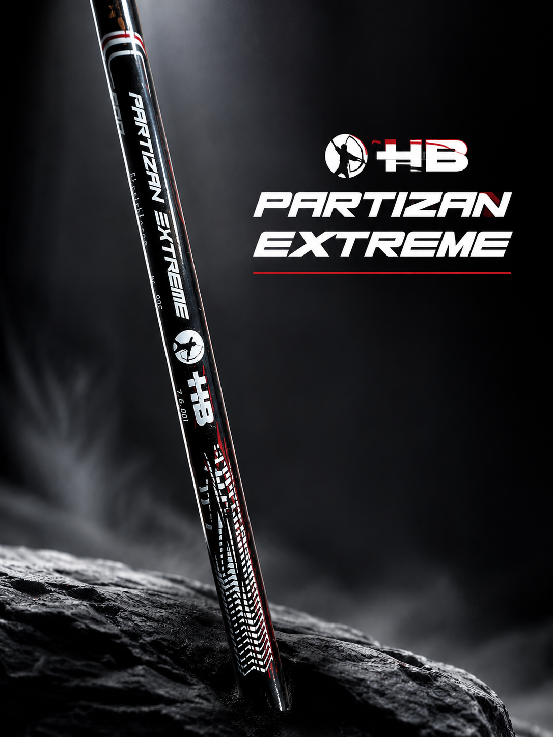 Fertigpfeil HB Partizan Extreme  600 in 31 Zoll Länge Push-In-Nocke